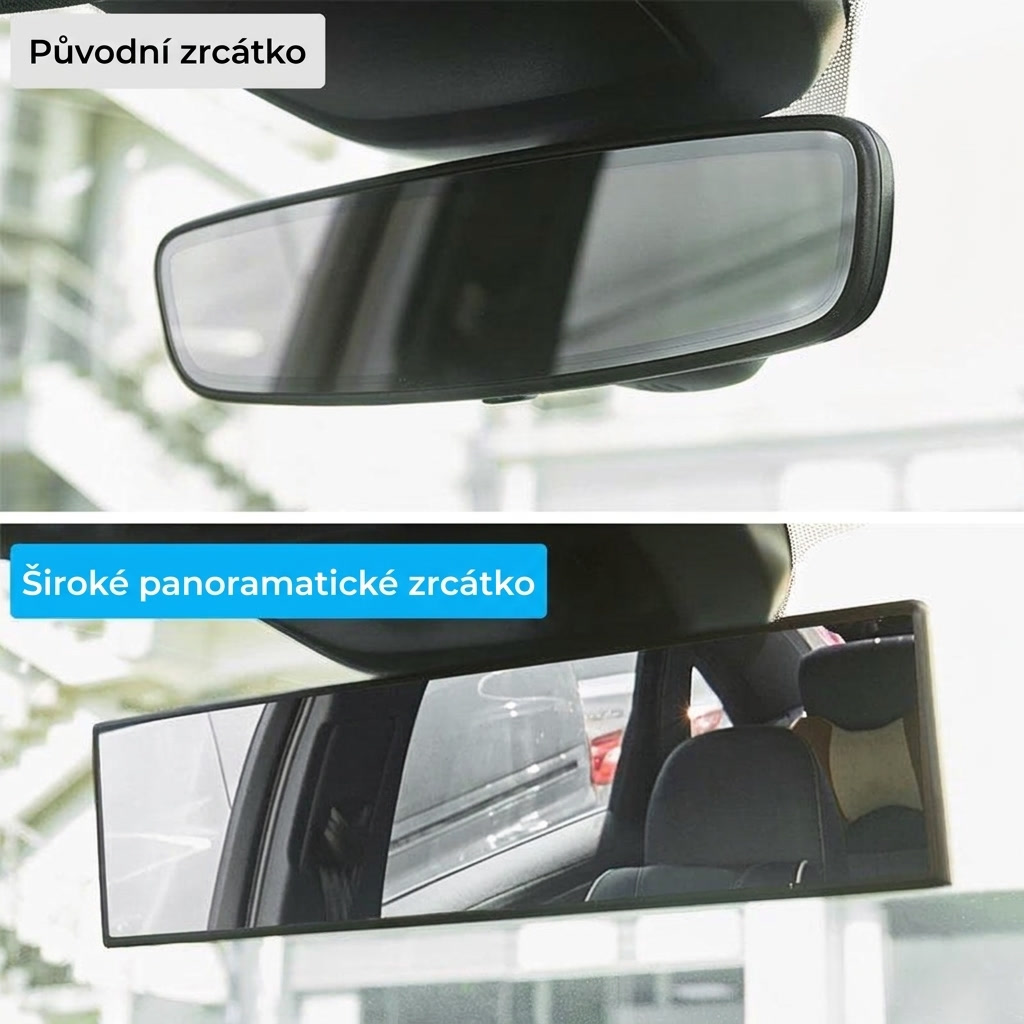 Clarisa™ — Panoramatické zpětné zrcátko