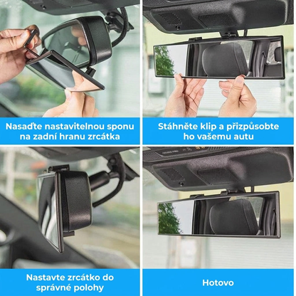 Clarisa™ — Panoramatické zpětné zrcátko